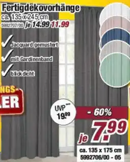 Poco Fertigdekovorhänge Angebot