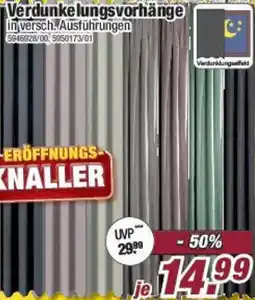 Poco Verdunkelungsvorhänge Angebot