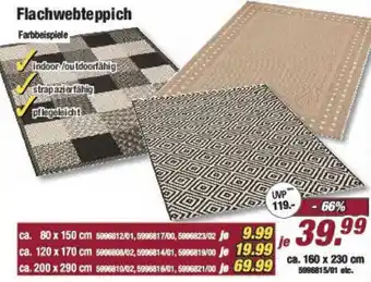 Poco Flachwebteppich Angebot