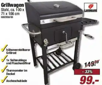 Poco LANDMANN Grillwagen Angebot