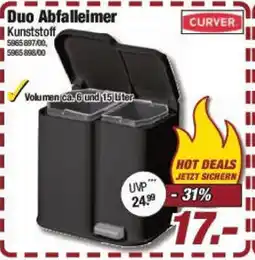 Poco CURVER Duo Abfalleimer Angebot