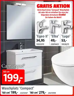 Bauhaus Camargue Waschplatz 'Compact' Angebot