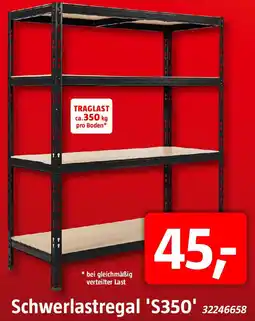 Bauhaus Schwerlastregal 'S350' Angebot