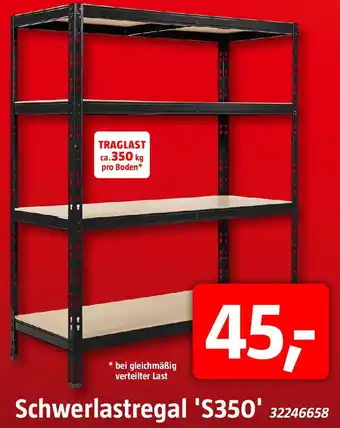 Bauhaus Schwerlastregal 'S350' Angebot