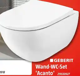 Bauhaus GEBERIT Wand-WC-Set 'Acanto' Angebot