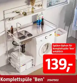 Bauhaus Komplettspüle 'Ben' Angebot