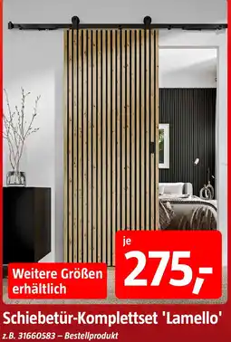 Bauhaus Schiebetür-Komplettset 'Lamello' Angebot