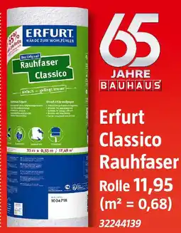 Bauhaus Erfurt Classico Rauhfaser Angebot