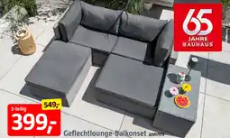 Bauhaus Geflechtlounge-Balkonset Angebot
