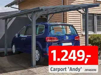 Bauhaus Carport 'Andy' Angebot