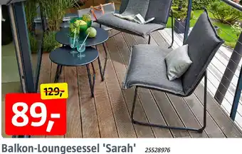 Bauhaus Balkon-Loungesessel 'Sarah' Angebot