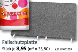 Bauhaus Fallschutzplatte Angebot