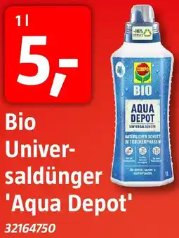 Bauhaus COMPO Bio Universaldünger 'Aqua Depot' Angebot