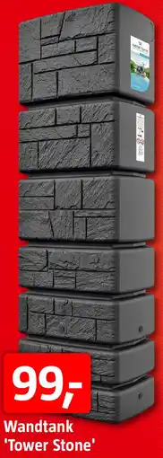 Bauhaus Wandtank 'Tower Stone' Angebot