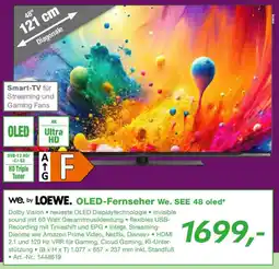 EP We. by LOEWE. OLED-Fernseher We. SEE 48 oled Angebot