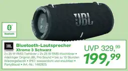 EP JBL Bluetooth-Lautsprecher Xtreme 3 Schwarz Angebot