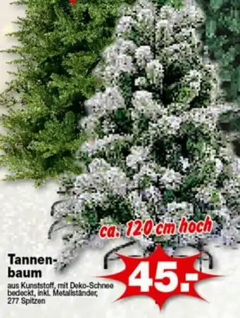 Krümet Sonderposten Tannenbaum Angebot