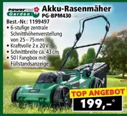Norma Akku-Rasenmäher PG-BPM430 Angebot