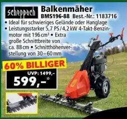 Norma Balkenmäher BMS196-88 Angebot