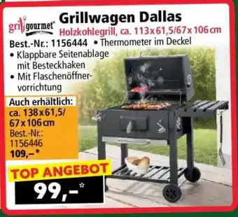 Norma Grillwagen Dallas Angebot