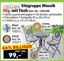 Norma Sitzgruppe Mosaik 3tlg. mit Tisch Angebot