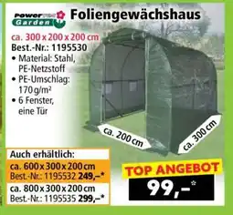 Norma Foliengewächshaus Angebot