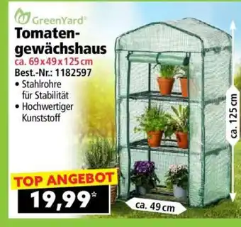 Norma Tomatengewächshaus Angebot