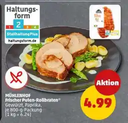 PENNY MÜHLENHOF Frischer Puten-Rollbraten Angebot