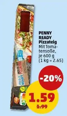 PENNY PENNY READY Pizzateig Angebot