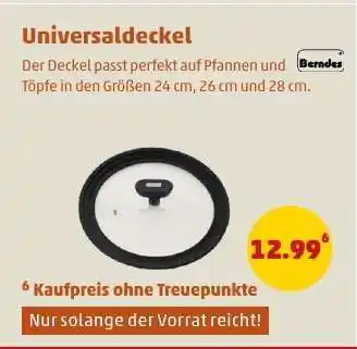 PENNY Universaldeckel Angebot