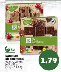 PENNY NATURGUT Bio Haferriegel Angebot