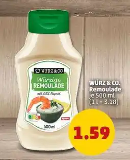 PENNY WÜRZ & CO. Remoulade Angebot
