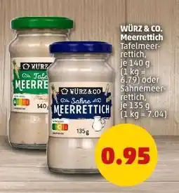 PENNY WÜRZ & CO. Meerrettich Angebot