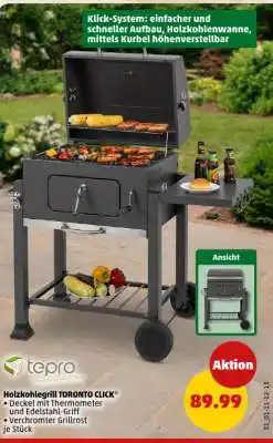 PENNY Holzkohlengrill TORONTO CLICK Angebot