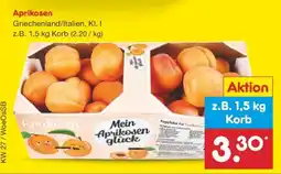 Netto Marken-Discount Aprikosen Angebot