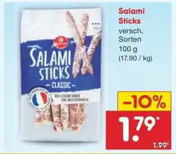 Netto Marken-Discount Salami Sticks Angebot