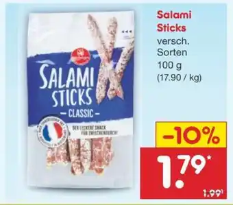 Netto Marken-Discount Salami Sticks Angebot