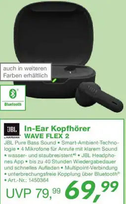 EP JBL In-Ear Kopfhörer WAVE FLEX 2 Angebot