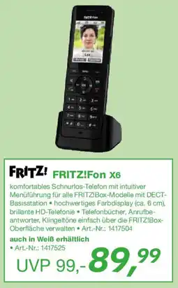 EP FRITZ!Fon X6 Angebot