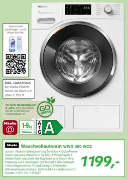 EP Miele Waschvollautomat WWG 880 WCS Angebot