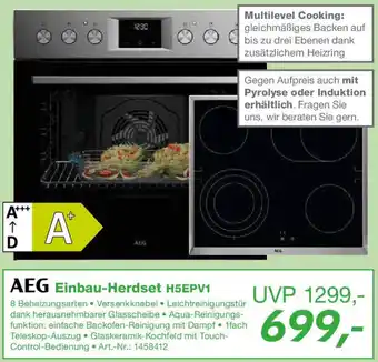 EP AEG Einbau-Herdset H5EPV1 Angebot