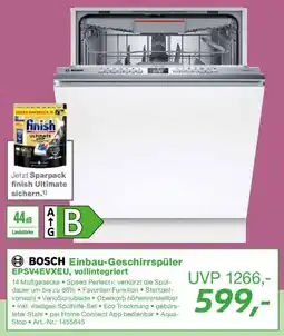 EP BOSCH Einbau-Geschirrspüler EPSV4EVXEU, vollintegriert Angebot