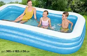 Thomas Philipps BestWay Family-Pool Deluxe Blue Angebot