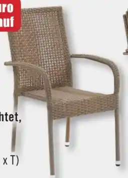 B1 Discount Baumarkt Stapelstuhl Illona Angebot
