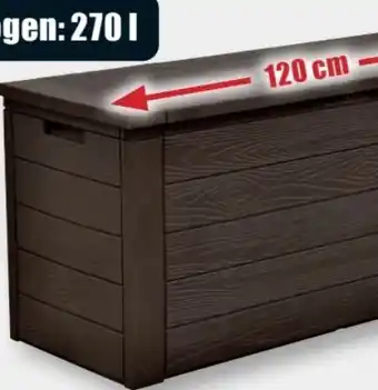 B1 Discount Baumarkt Auflagenbox Woody Angebot