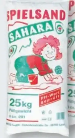 B1 Discount Baumarkt Spielsand Sahara Angebot