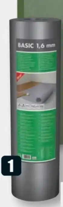 B1 Discount Baumarkt Laminat-Dämmunterlage Basic Angebot