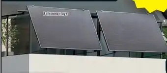 B1 Discount Baumarkt Solar-Balkonkraftwerk-Set Angebot
