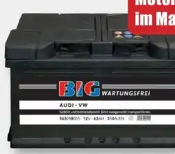 B1 Discount Baumarkt BIG Batterie Industrie Germany Auto-Batterie Angebot