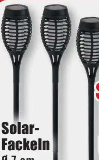 B1 Discount Baumarkt LED-Solarfackel Angebot